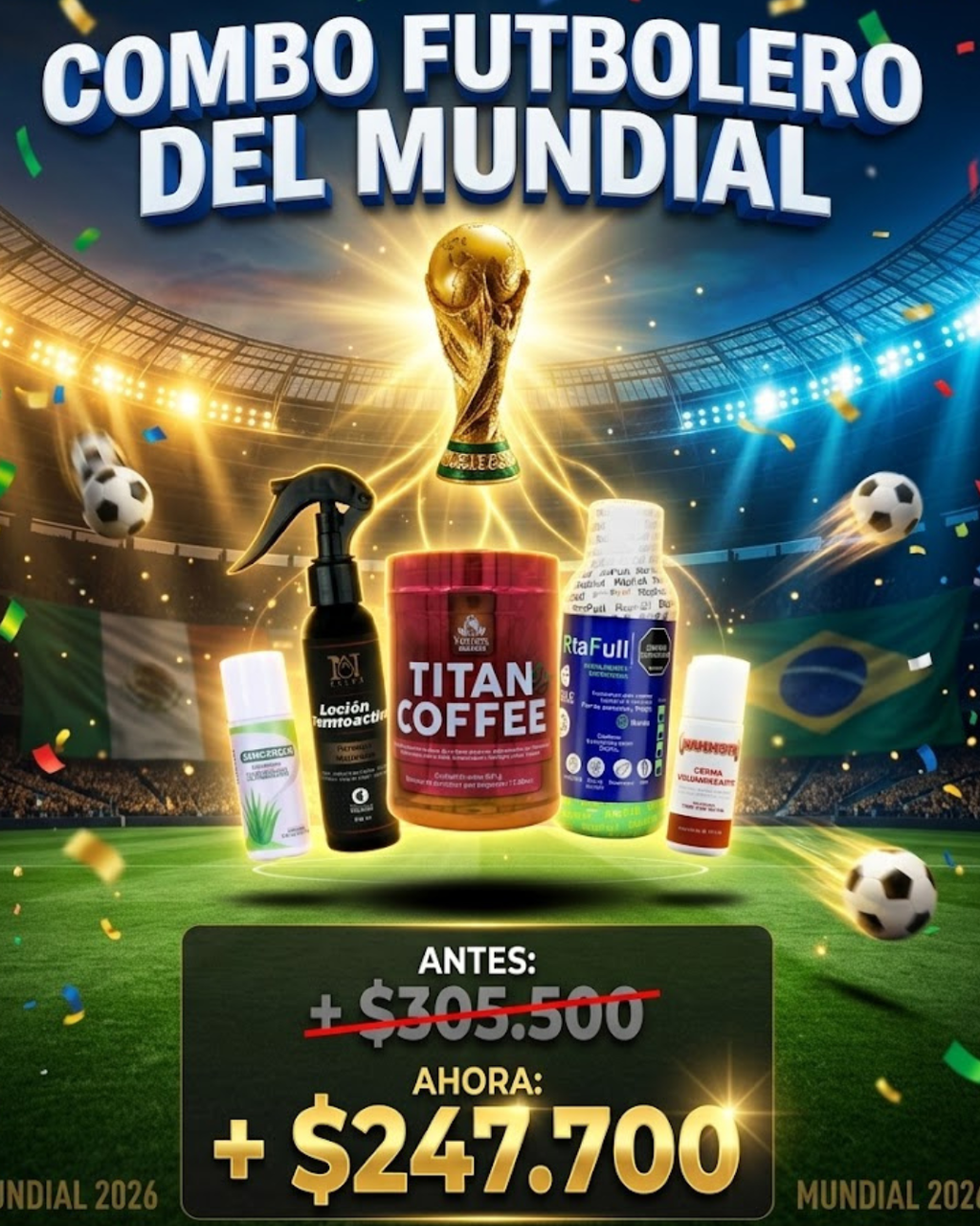 COMBO FUTBOLERO